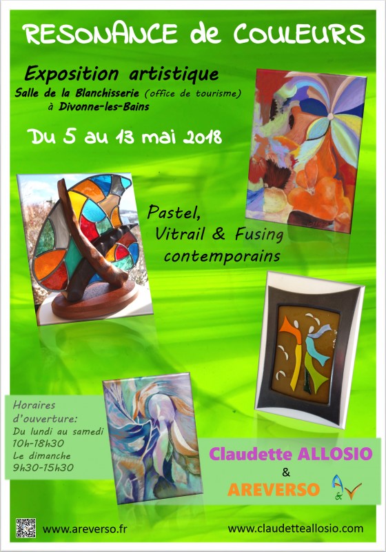 Exposition personnelle Claudette Allosio - Divonnes les Bains