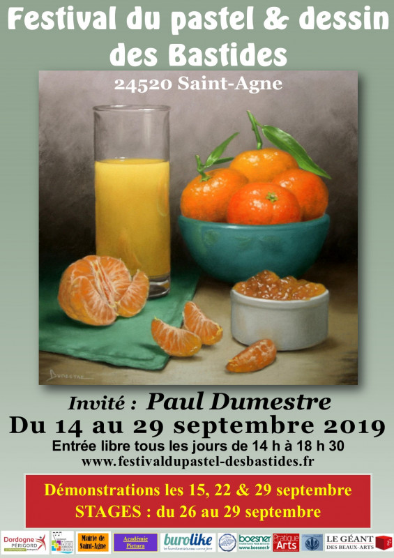 Festival du pastel et dessin des Bastides St Agne