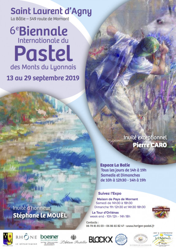 6e Biennale internationnale du pastel des Monts du Lyonnais