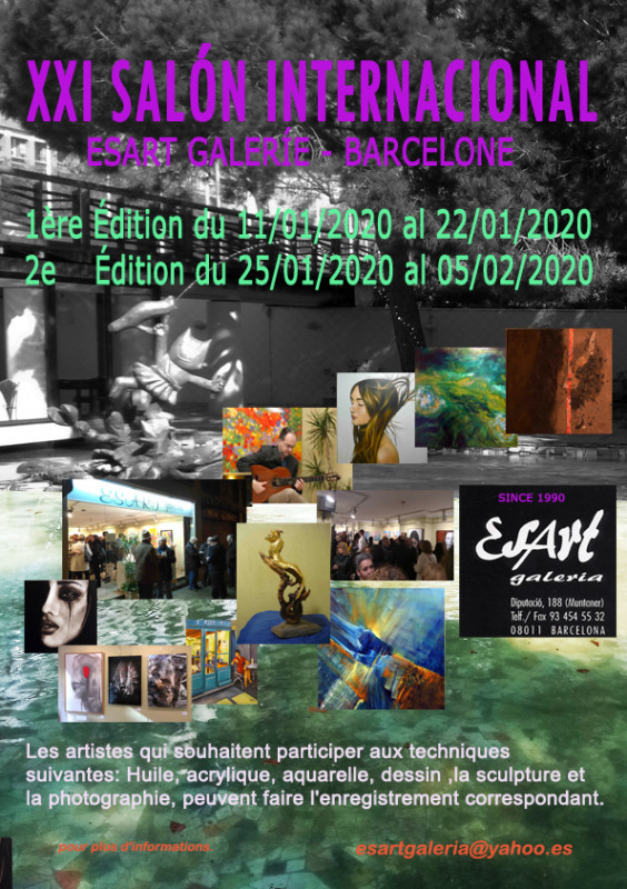 Claudette Allosio - Galerie Esart Barcelone
