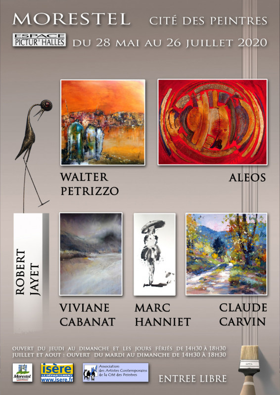 Morestel expositions 2020 Viviane Cabanat