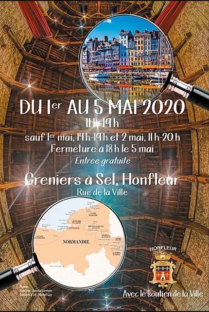 Salon Art Normandie Honfleur Greniers à sel Claudette allosio