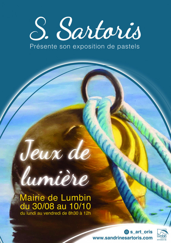 Sandrine Sartoris expose à la mairie de Lumbin du 30 août au 10 octobre 2021