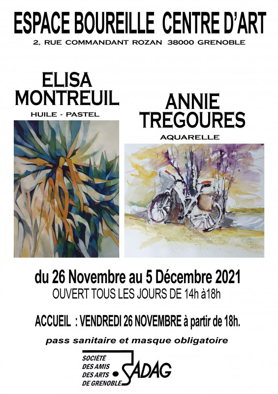 Elisa Montreuil a l'espace Boureille à Grenoble