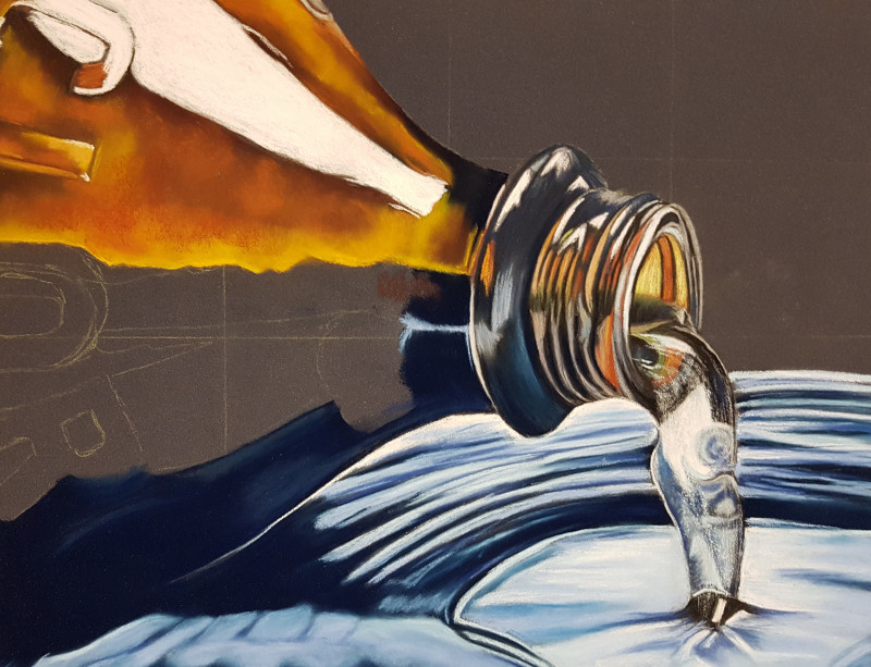 Stage de Patrice BOURDIN 5e biennale de pastel en dauphiné - La transparence