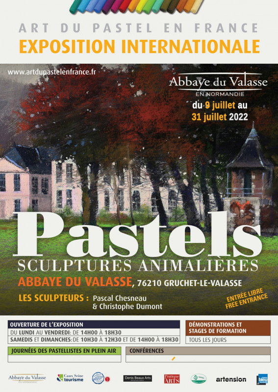 Art du PAstel en France Exposition 2022