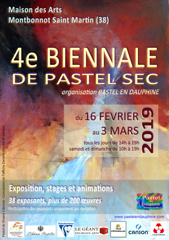 Biennale 2019 Pastel en Dauphiné