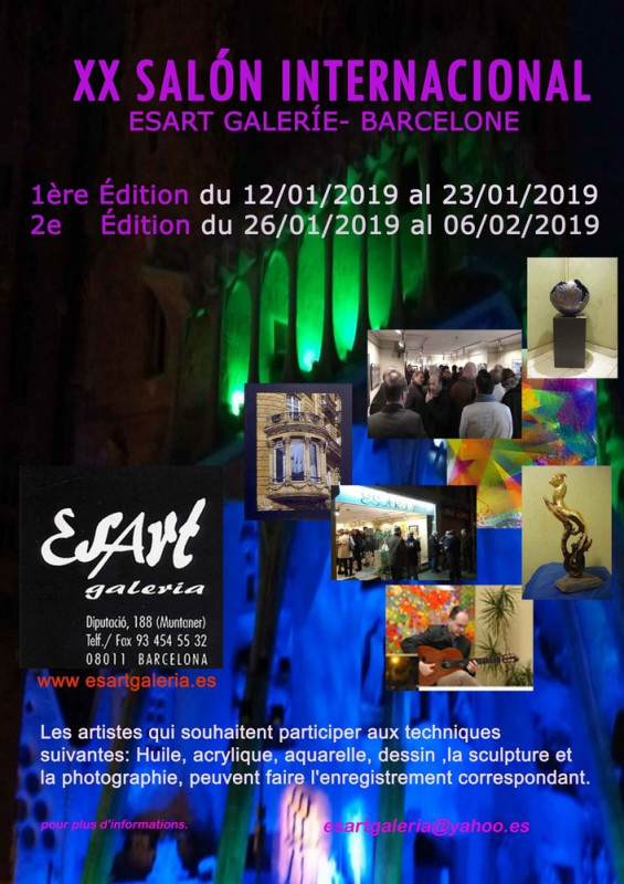 Exposition Barcelone 2019