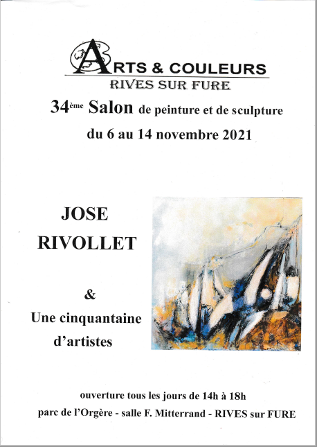 Arts et couleurs - Salon Rives 2021